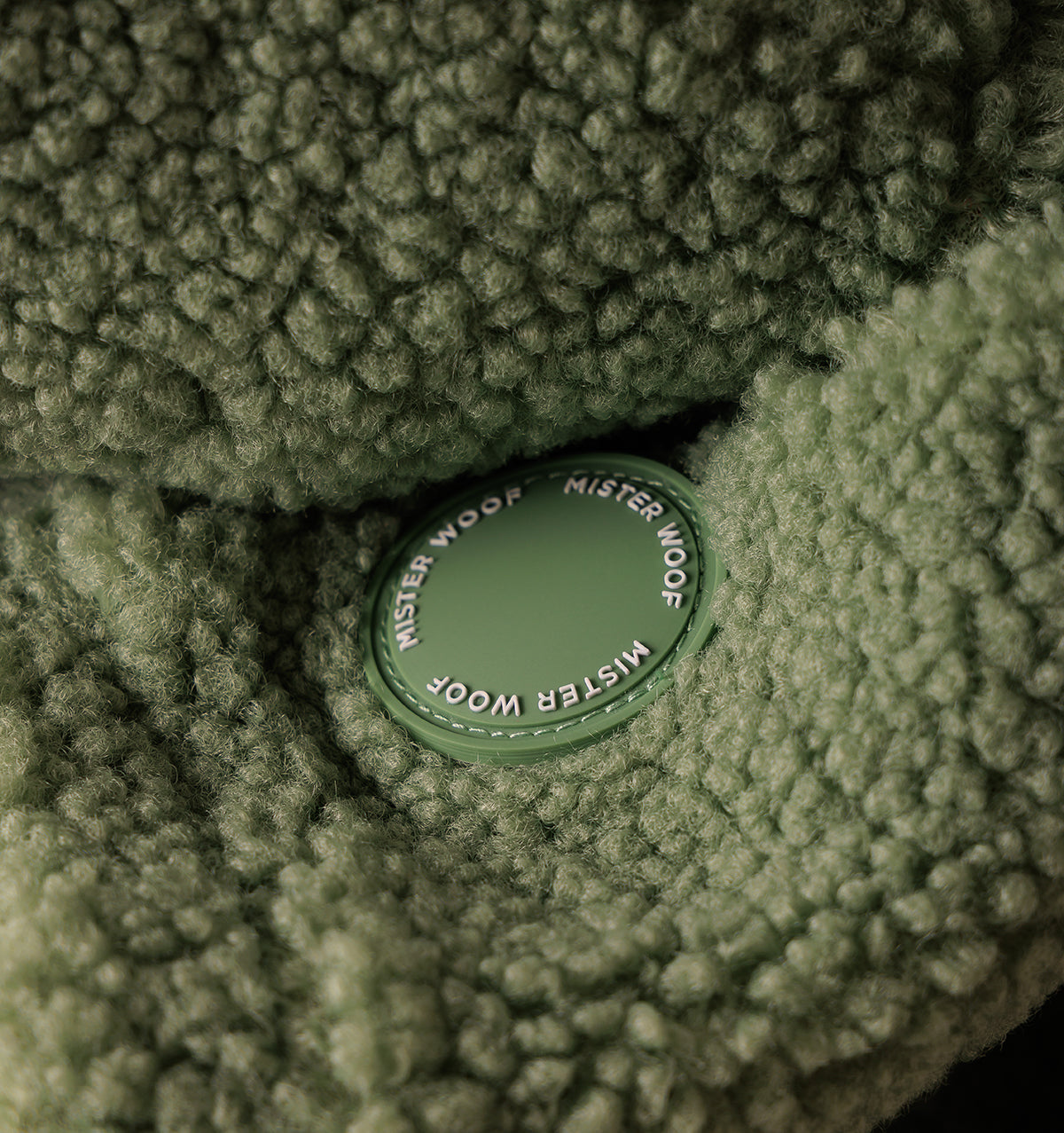 Matcha Green Teddy Jumper