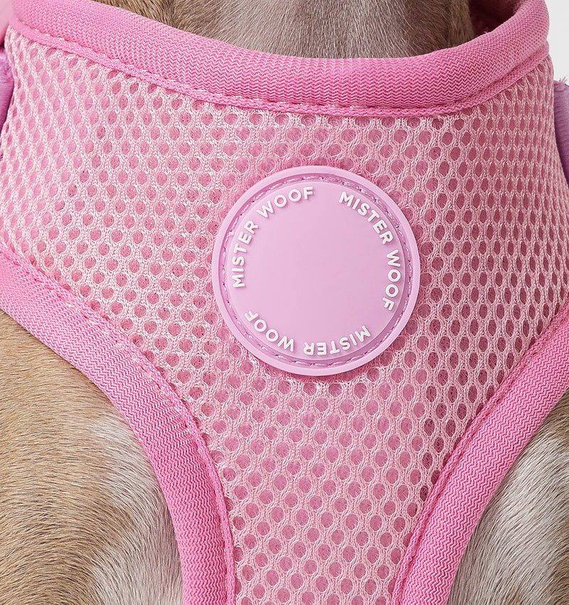 Light Pink Dog Harness