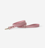 Soft Pink Standard Leather Dog Lead