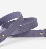 Lilac Standard Leather Dog Lead