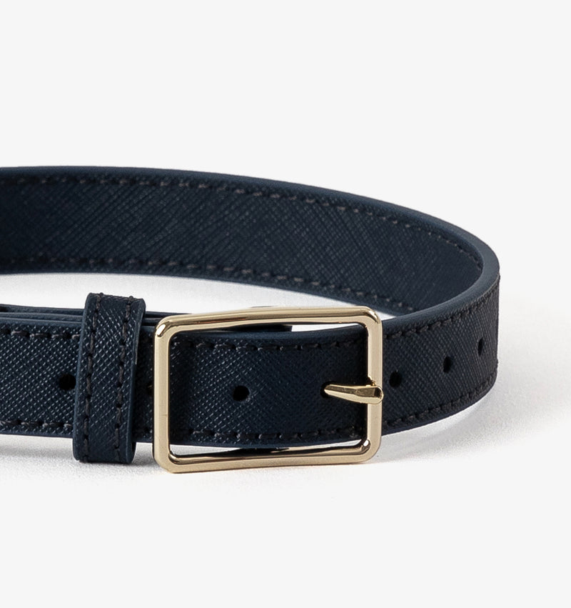 Royal Navy Leather Dog Collar