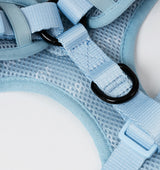 Pale Blue Dog Harness